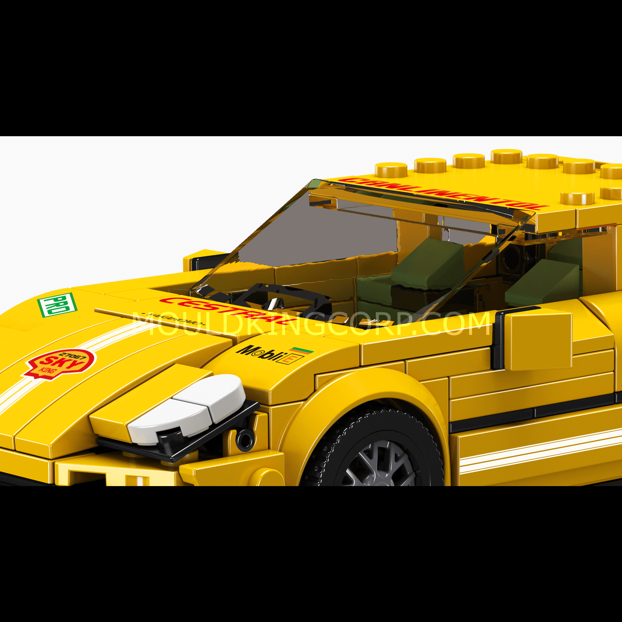 27067 Panamera Car Model Building Set | 344 Pcs - Image 3 of 6 | TheBrickTube