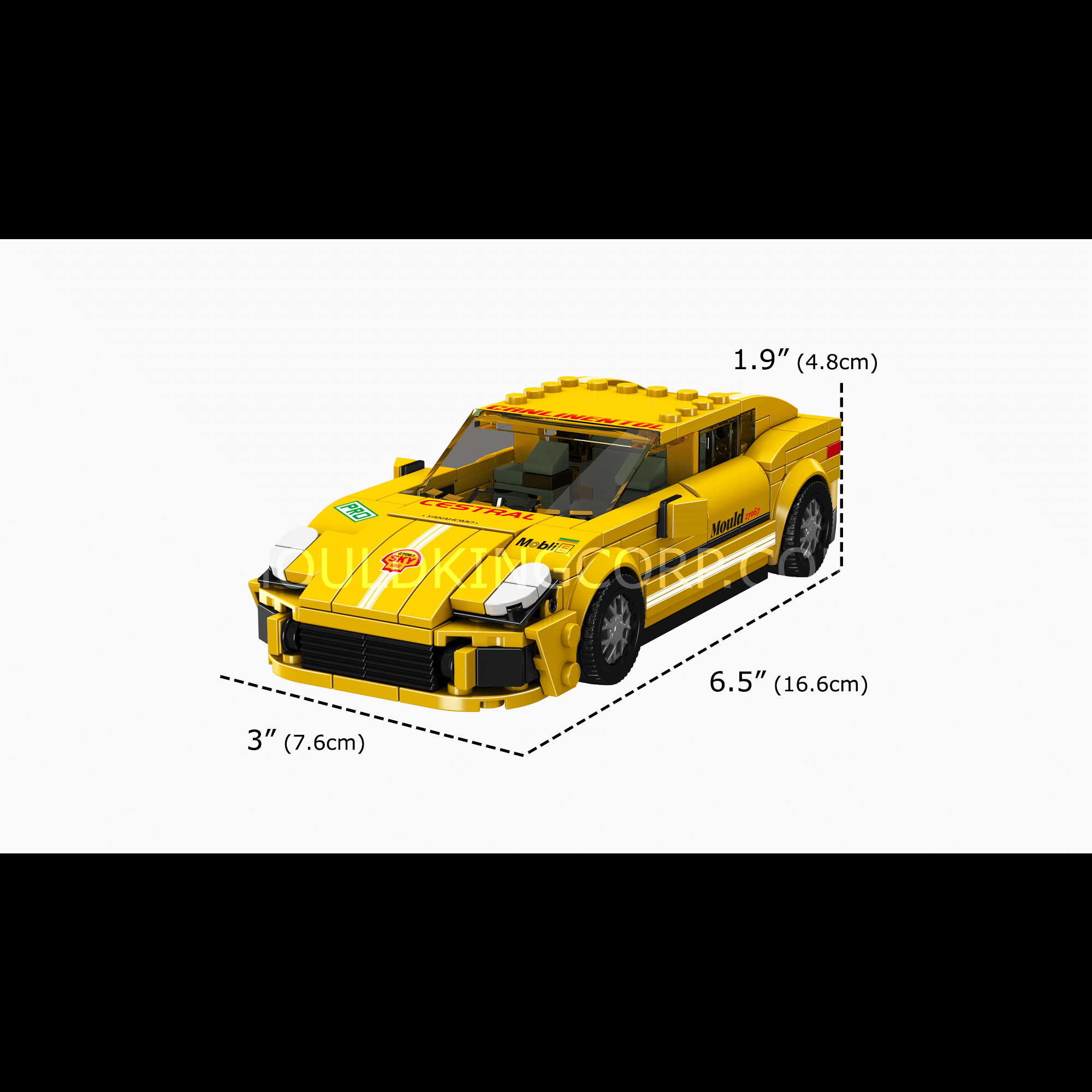 27067 Panamera Car Model Building Set | 344 Pcs - Image 6 of 6 | TheBrickTube