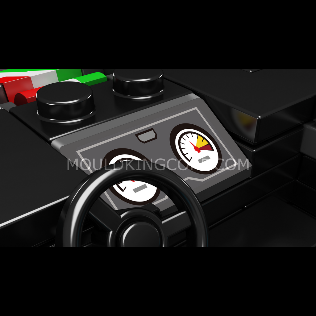 27068 The 488 Pista Car Model Building Set | 384 Pcs - Image 2 of 6 | TheBrickTube