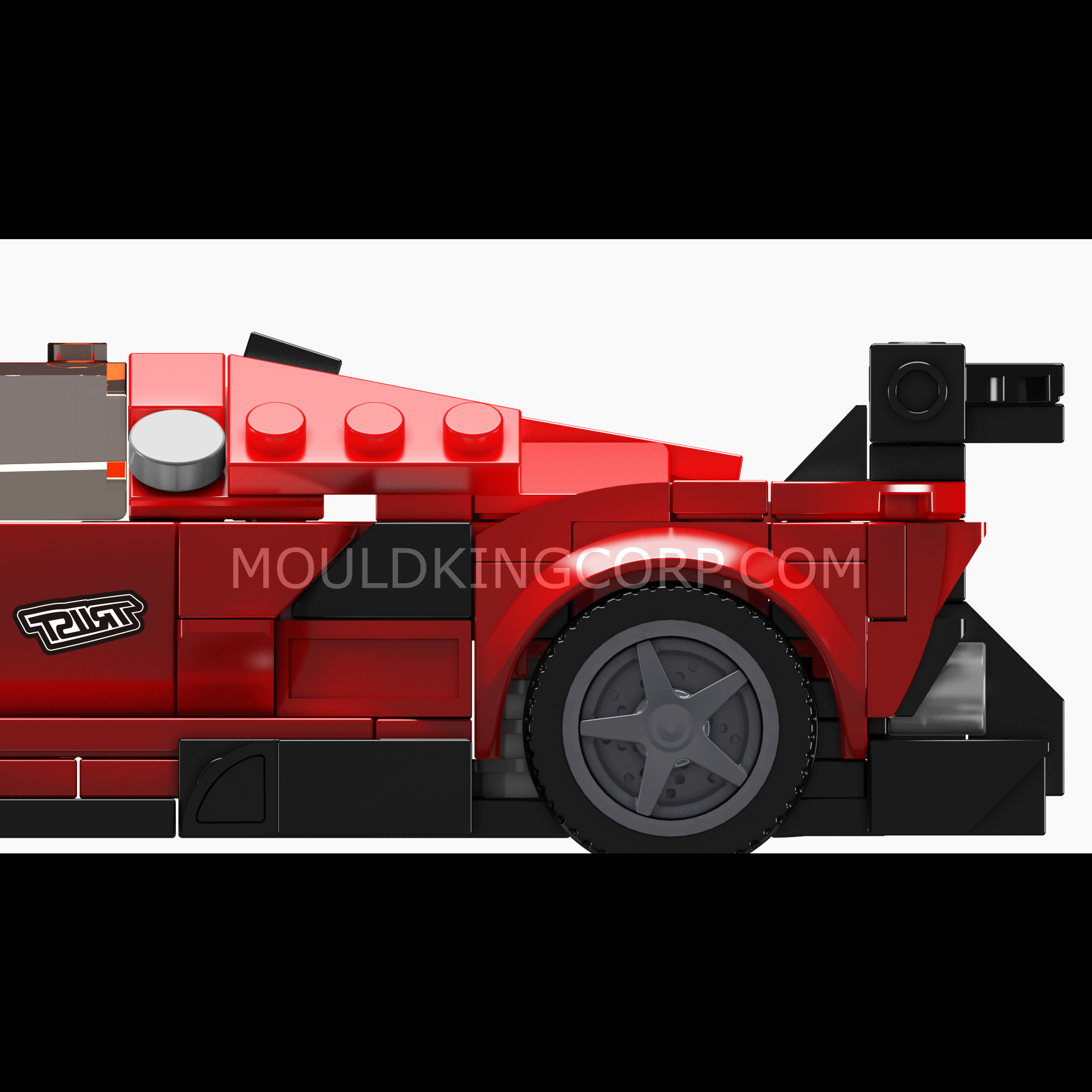 27069 P80C Super Car Model Building Set | 449 Pcs - Image 4 of 6 | TheBrickTube