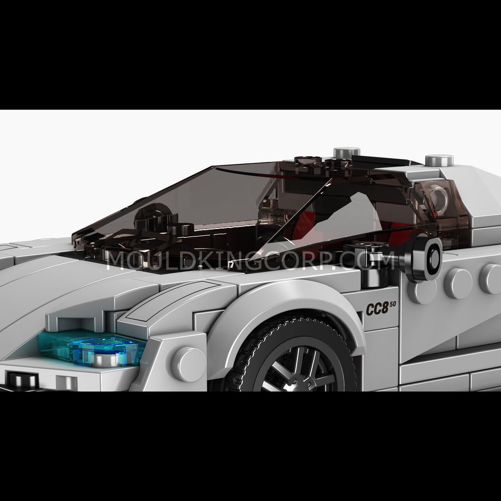 27070 C850 Super Car Model Building Set | 388 Pcs - Image 3 of 6 | TheBrickTube