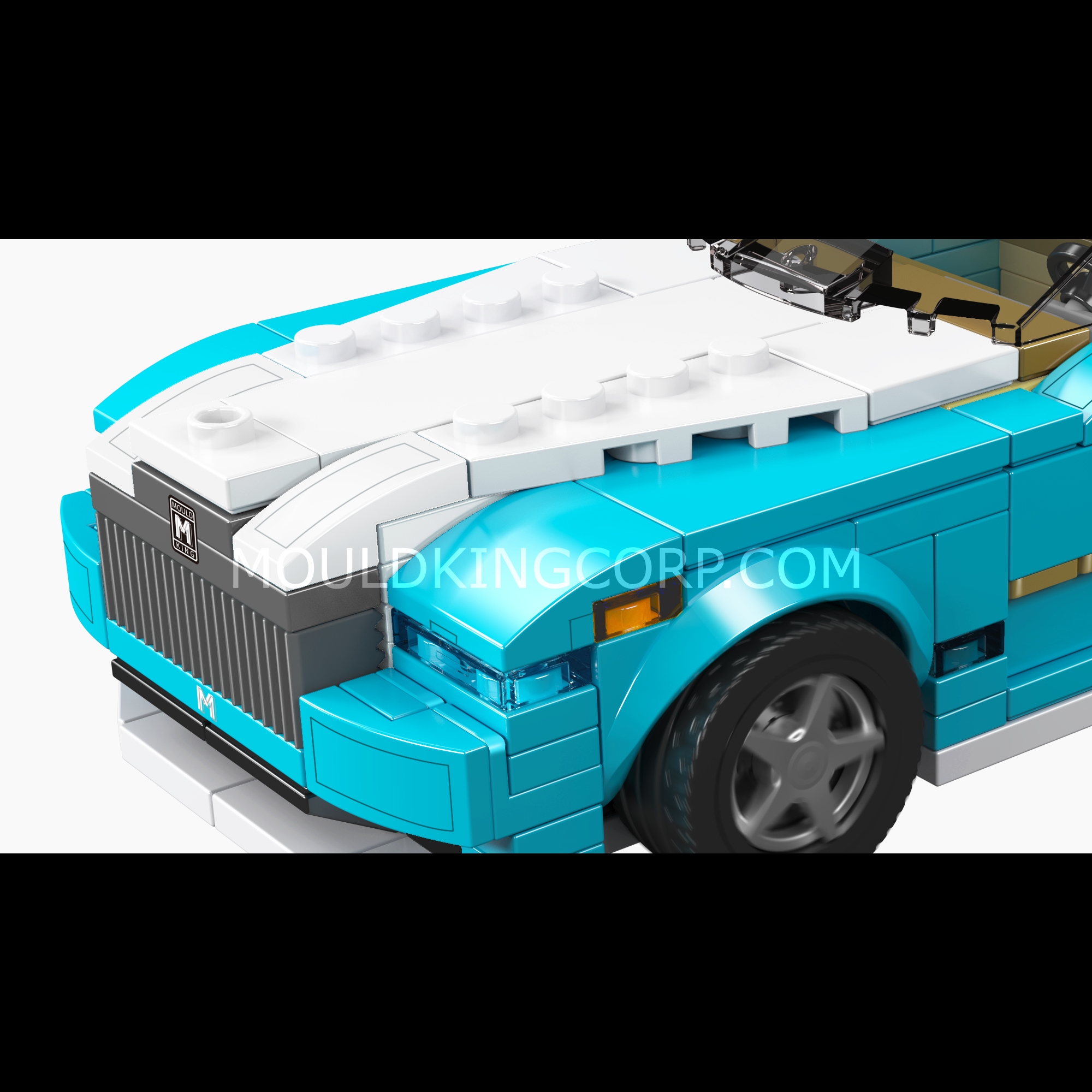 27071 RR Black Badge Car Model Building Set | 476 Pcs - Image 4 of 6 | TheBrickTube