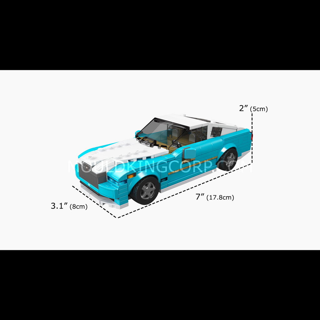 27071 RR Black Badge Car Model Building Set | 476 Pcs - Image 6 of 6 | TheBrickTube