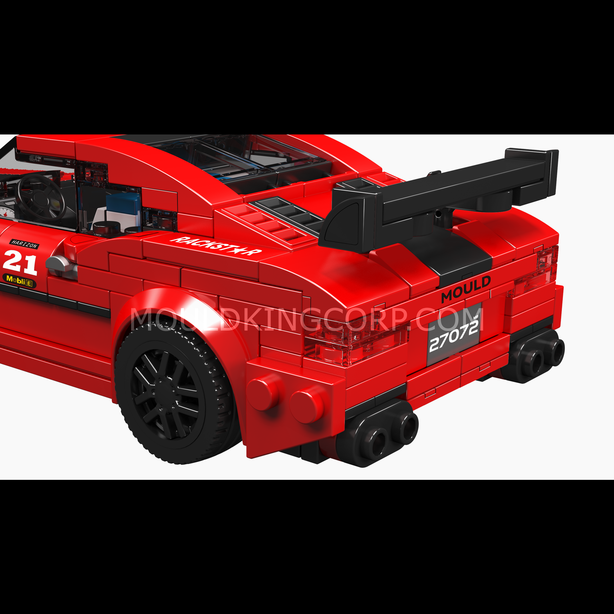 27072 M8 Race Car Model Building Set | 481 Pcs - Image 5 of 6 | TheBrickTube