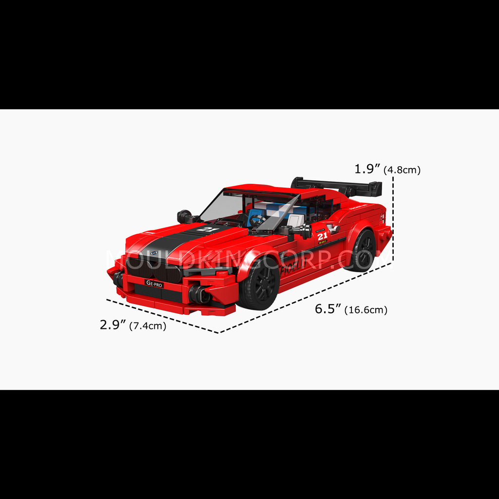 27072 M8 Race Car Model Building Set | 481 Pcs - Image 6 of 6 | TheBrickTube