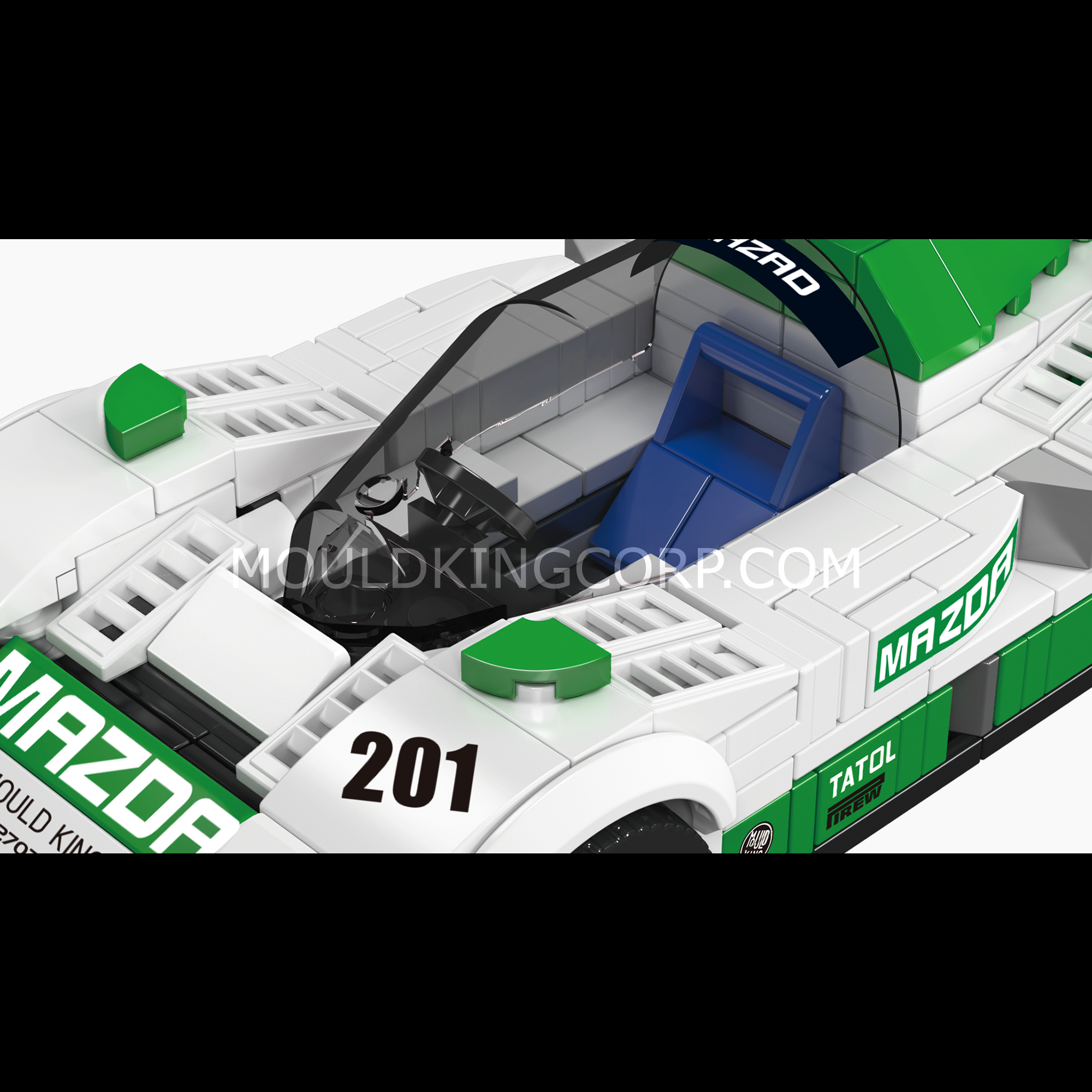 27073 Race Car 787B Model Building Set | 325 Pcs - Image 4 of 6 | TheBrickTube