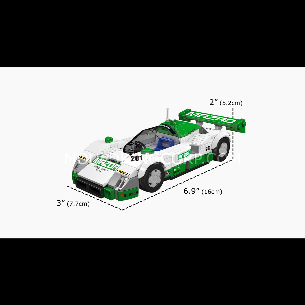 27073 Race Car 787B Model Building Set | 325 Pcs - Image 6 of 6 | TheBrickTube