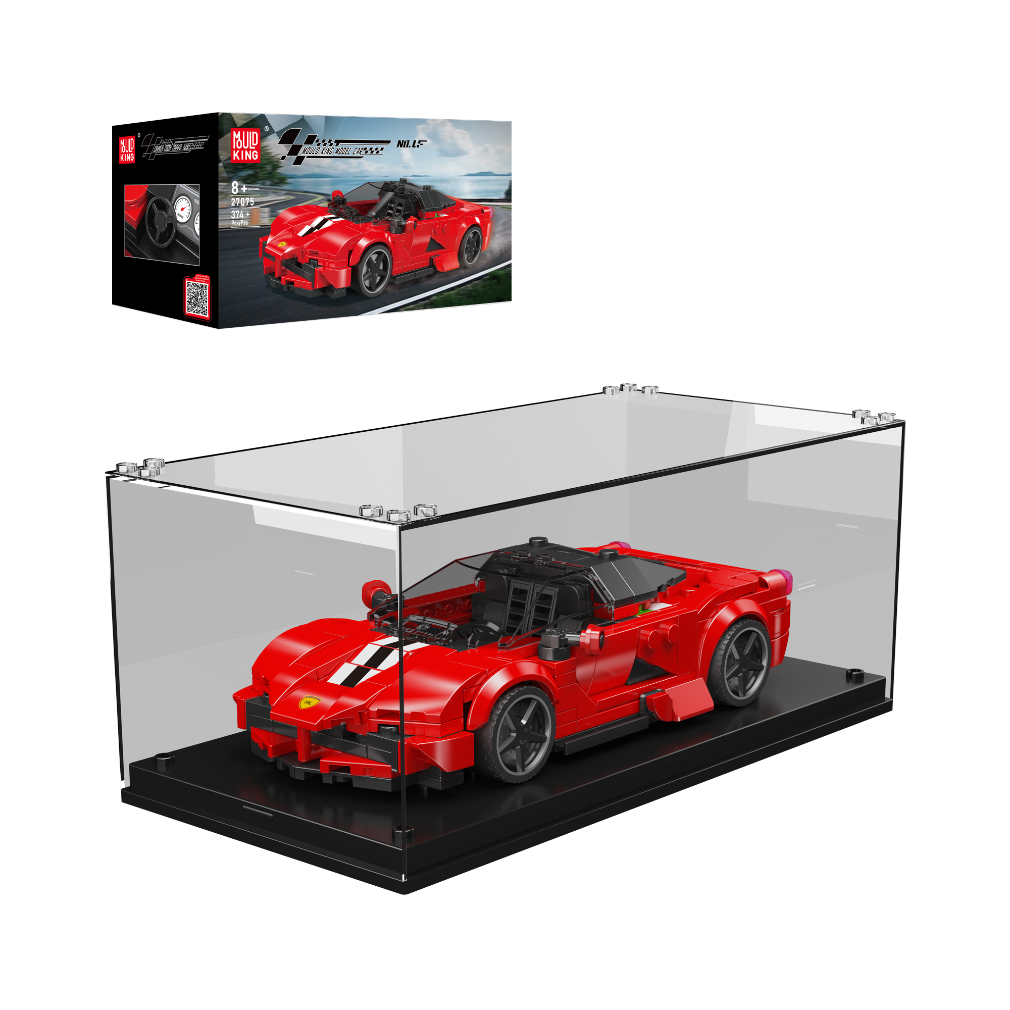 27075 Laferrari Car Model Building Set | 374 Pcs - Main Image | TheBrickTube