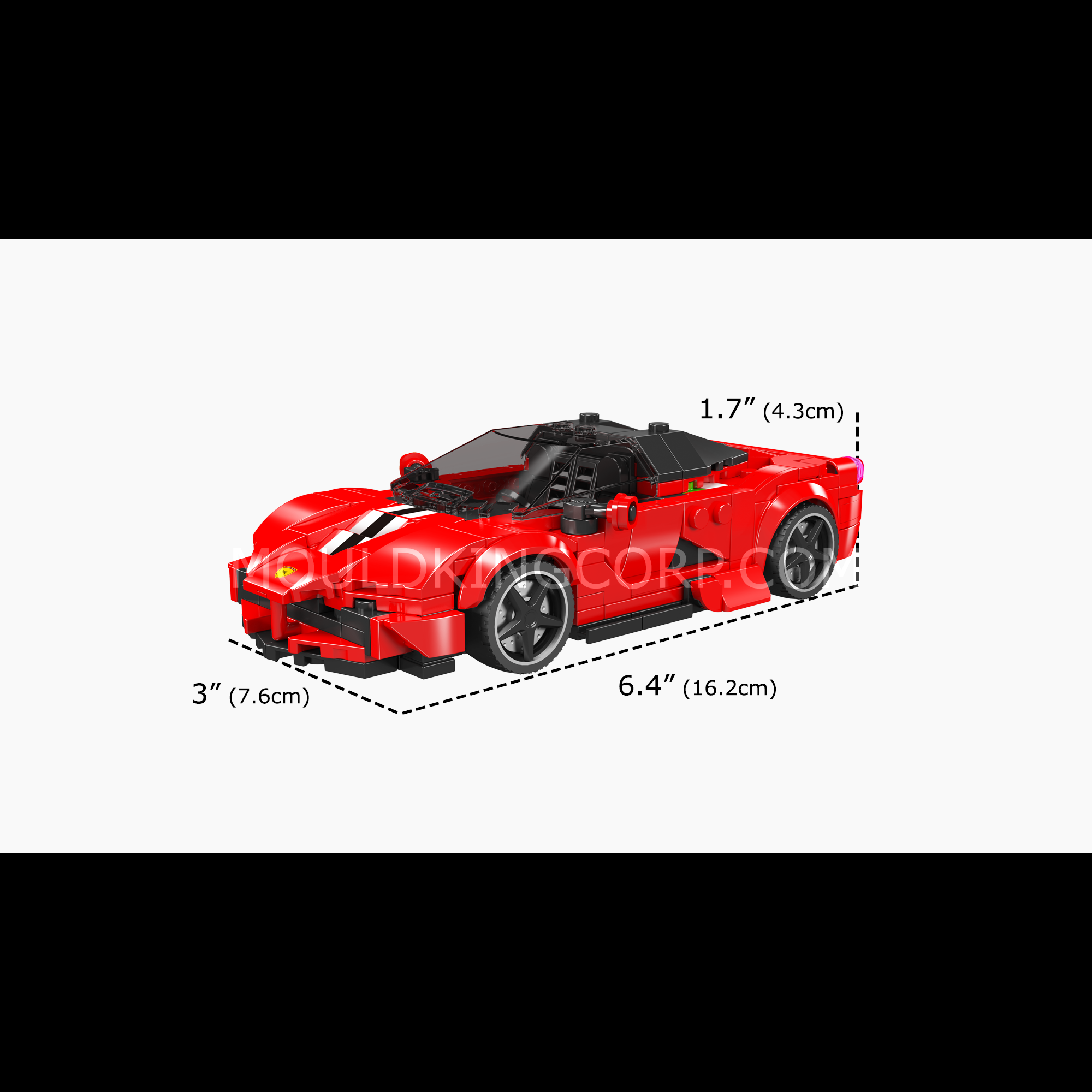 27075 Laferrari Car Model Building Set | 374 Pcs - Image 6 of 6 | TheBrickTube