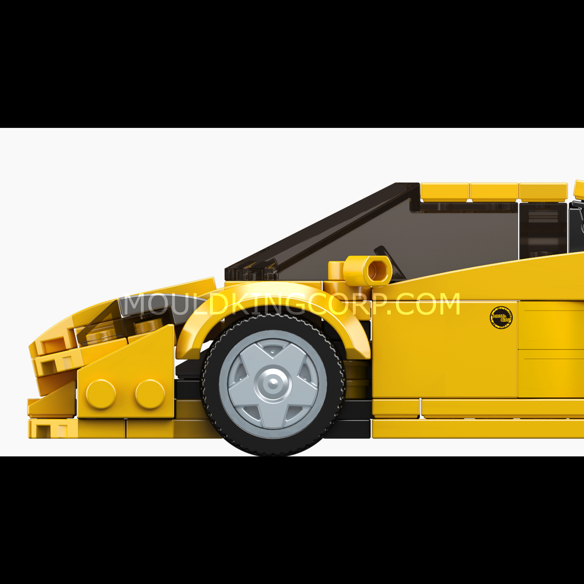 27076 Lambo Gallardo Car Model Building Set | 342 Pcs - Image 4 of 6 | TheBrickTube