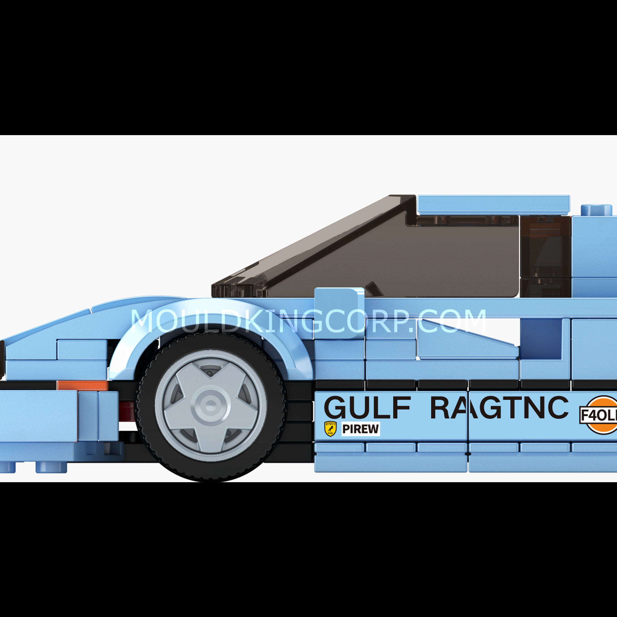 27077 F40 LM Model Car Building Set | 435 Pieces - Image 4 of 6 | TheBrickTube