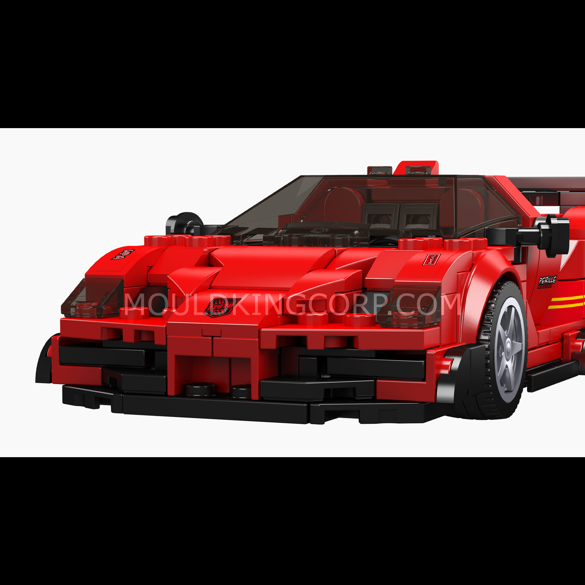 27078 F4T LM Concept Car Model Building Set | 424 Pieces - Image 3 of 6 | TheBrickTube