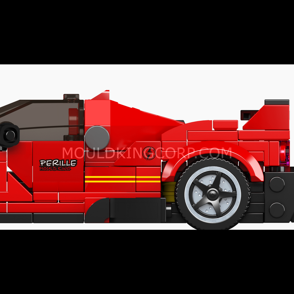 27078 F4T LM Concept Car Model Building Set | 424 Pieces - Image 4 of 6 | TheBrickTube