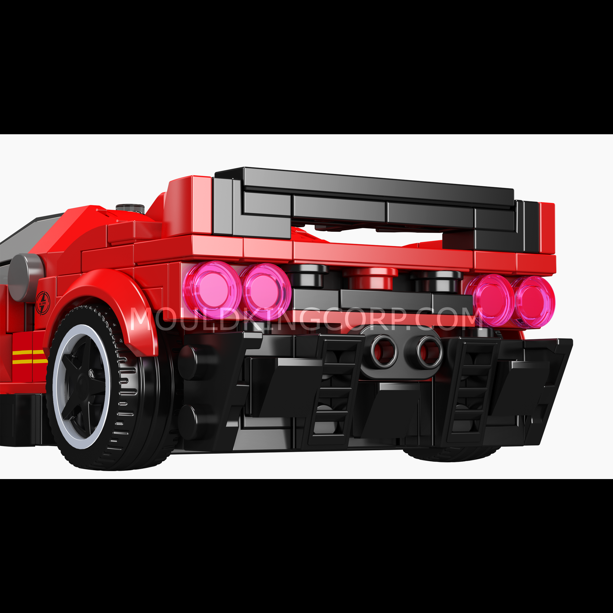 27078 F4T LM Concept Car Model Building Set | 424 Pieces - Image 5 of 6 | TheBrickTube