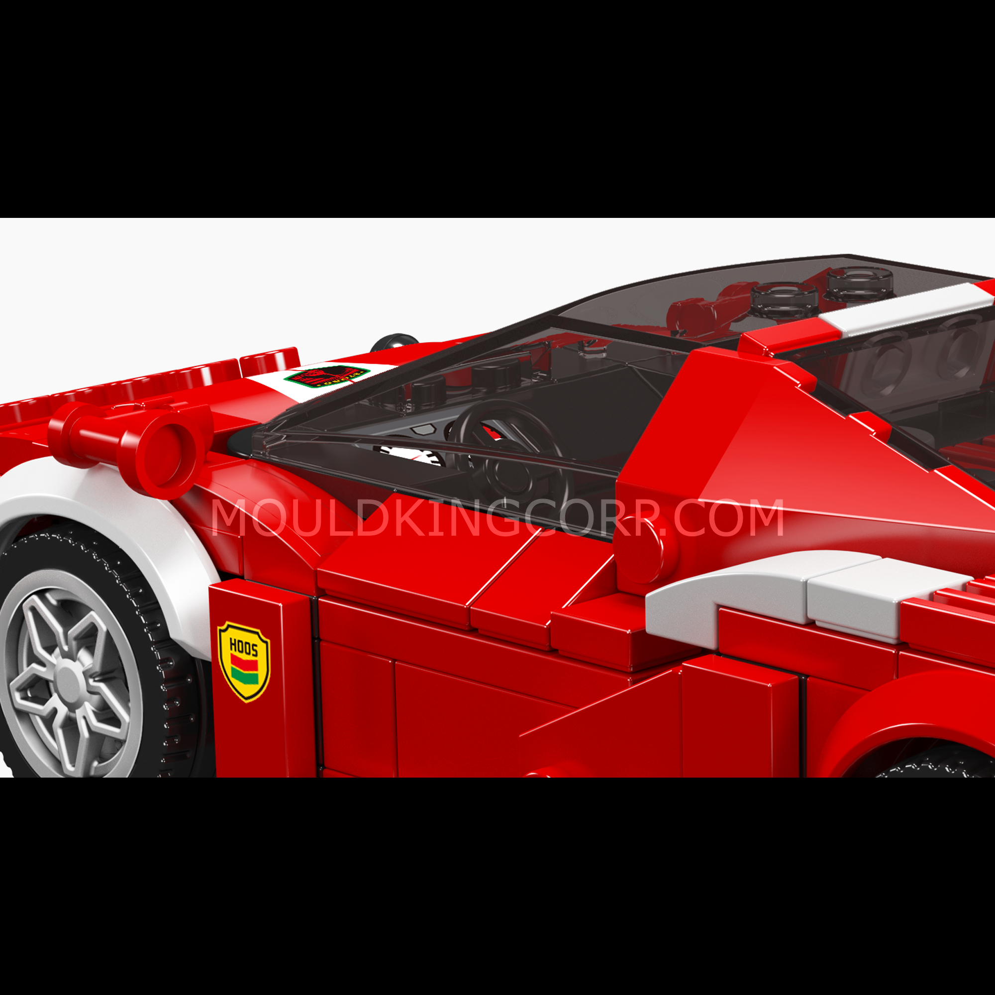 27080 FXX Supercar Model Building Set | 433 Pieces - Image 2 of 6 | TheBrickTube