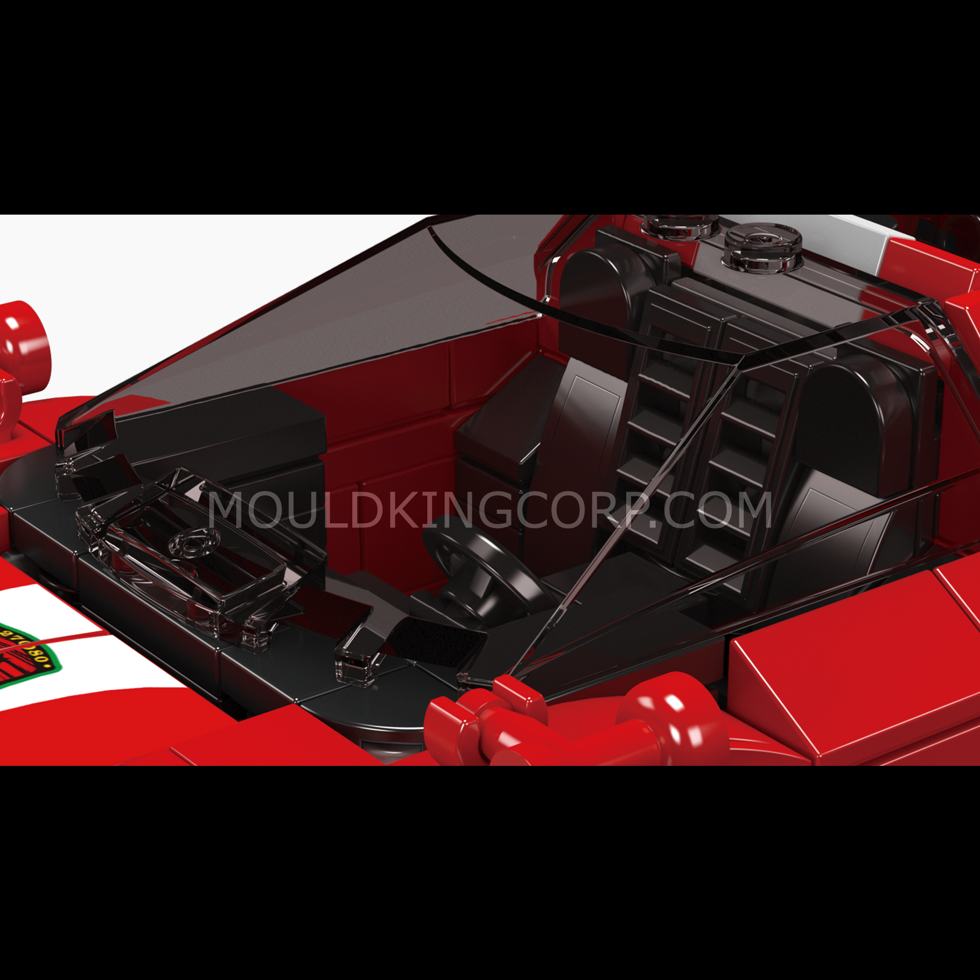 27080 FXX Supercar Model Building Set | 433 Pieces - Image 3 of 6 | TheBrickTube