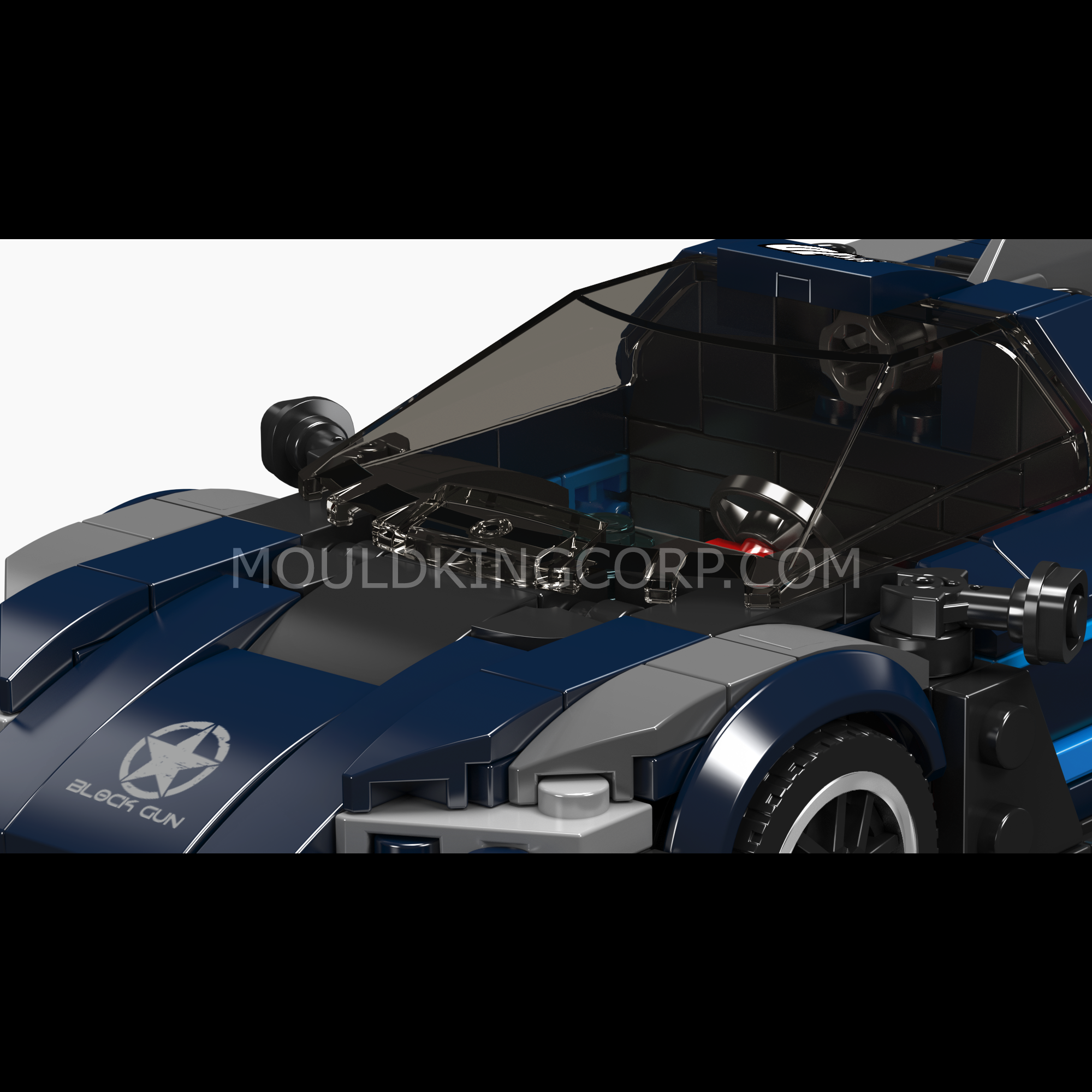 27082 AMG One Supercar Building Set | 405 Pcs - Image 3 of 6 | TheBrickTube