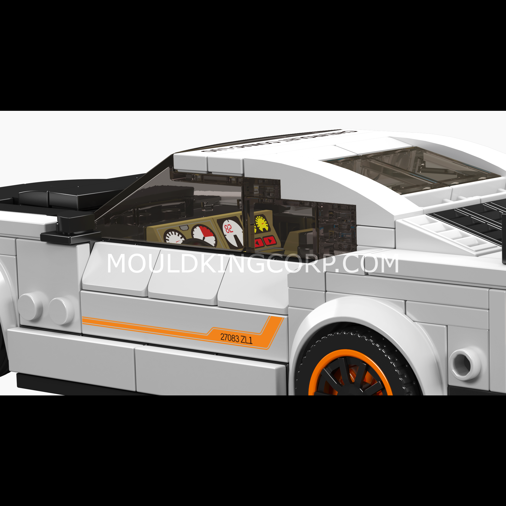 27083 Camaro Muscle Car Model Building Set | 421 Pcs - Image 2 of 6 | TheBrickTube