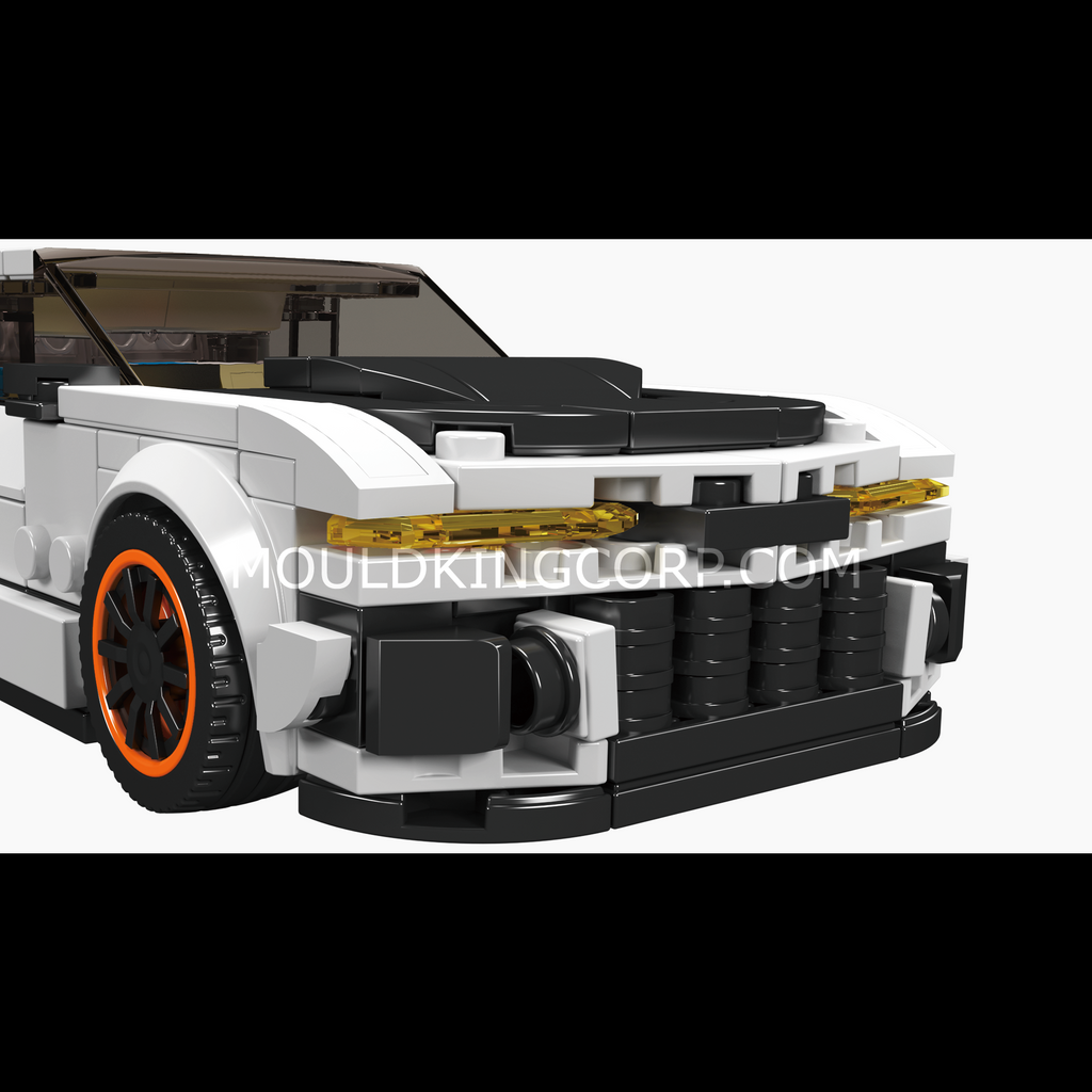 27083 Camaro Muscle Car Model Building Set | 421 Pcs - Image 3 of 6 | TheBrickTube