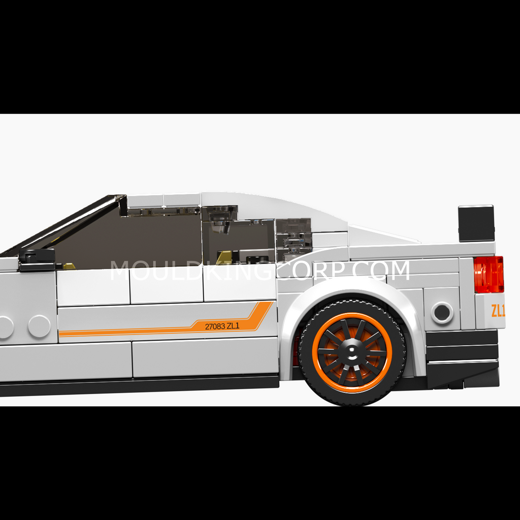 27083 Camaro Muscle Car Model Building Set | 421 Pcs - Image 4 of 6 | TheBrickTube