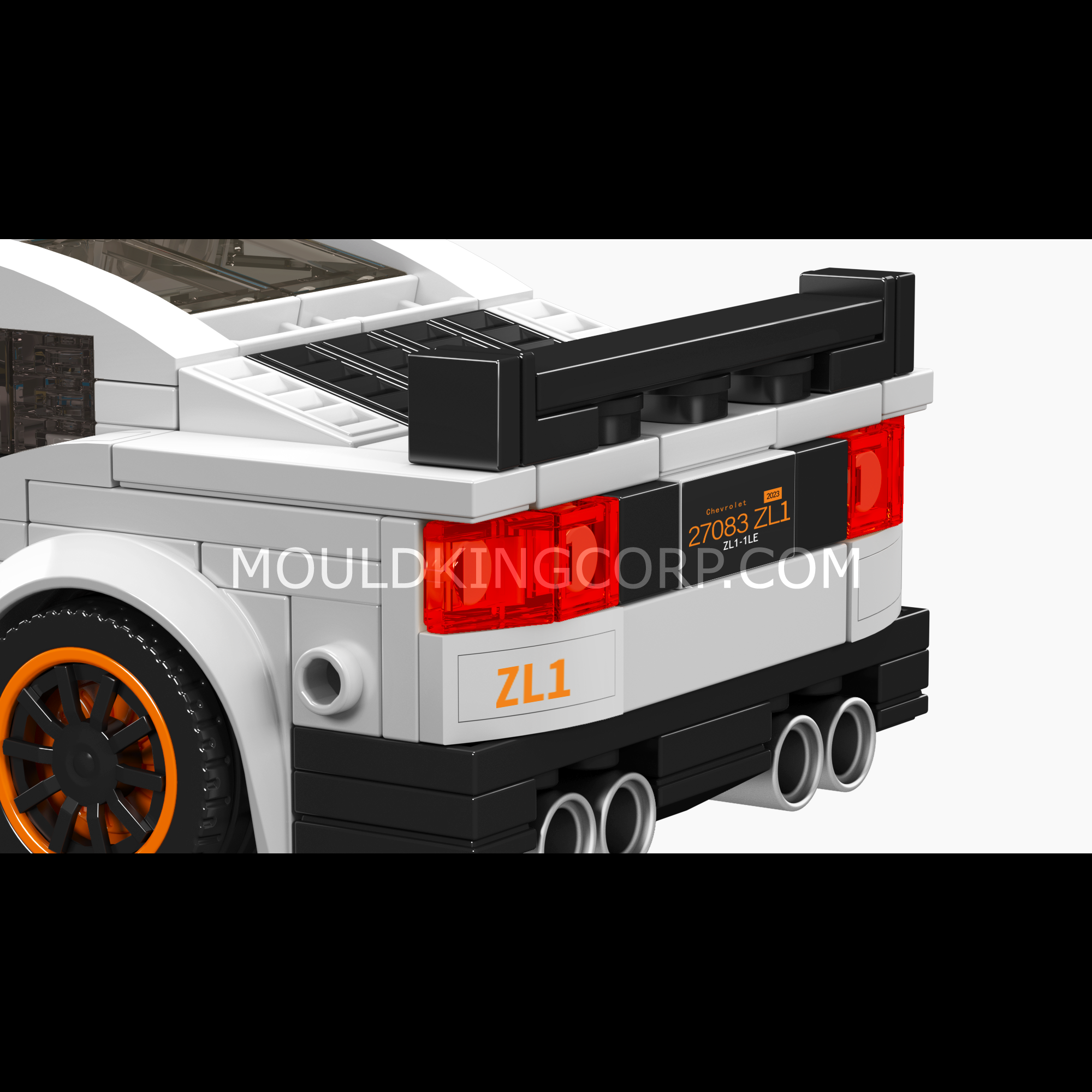 27083 Camaro Muscle Car Model Building Set | 421 Pcs - Image 5 of 6 | TheBrickTube