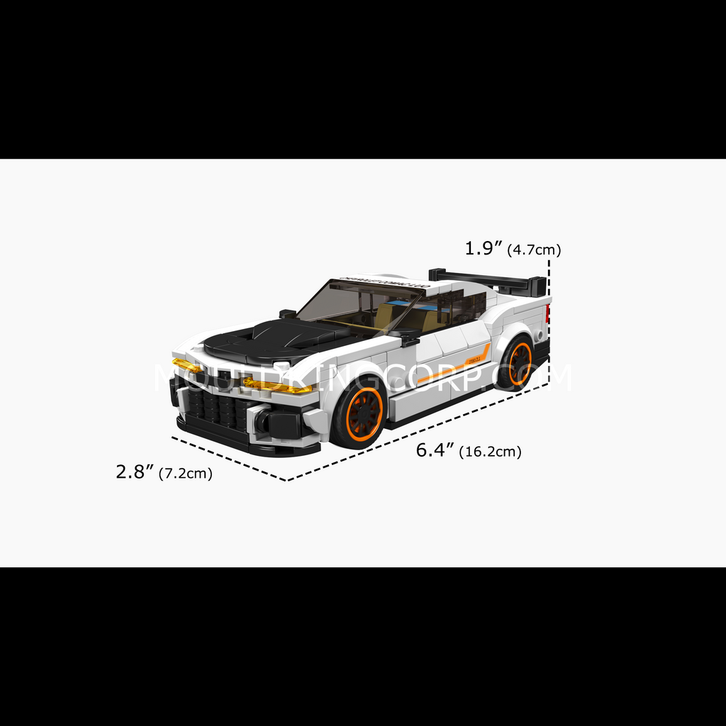 27083 Camaro Muscle Car Model Building Set | 421 Pcs - Image 6 of 6 | TheBrickTube