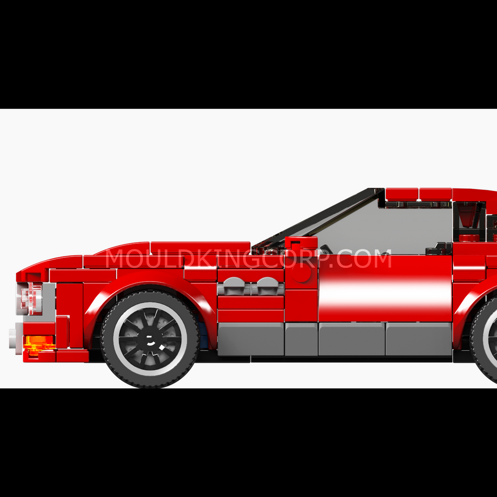 27084 Martin V8 Vintage Car Model Building Set | 365 Pcs - Image 4 of 6 | TheBrickTube