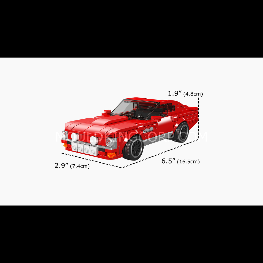 27084 Martin V8 Vintage Car Model Building Set | 365 Pcs - Image 6 of 6 | TheBrickTube