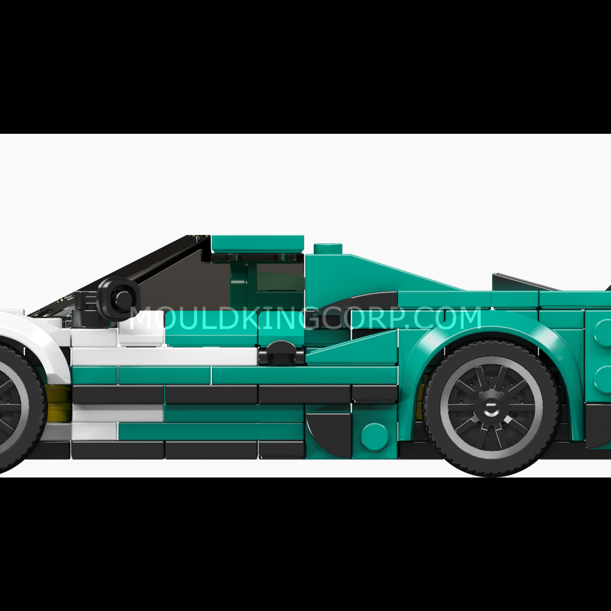 27085 F8XX Supercar Model Building Set | 412 Pcs - Image 4 of 6 | TheBrickTube