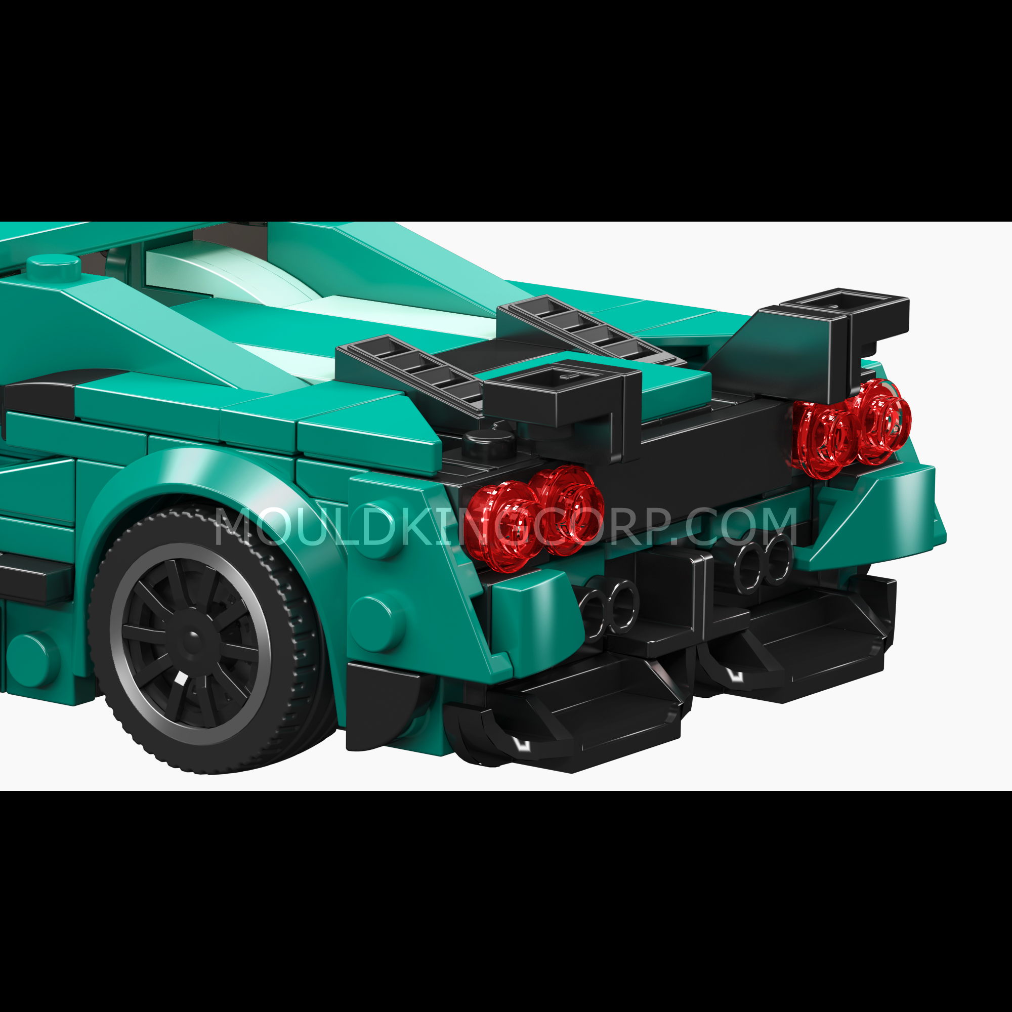 27085 F8XX Supercar Model Building Set | 412 Pcs - Image 5 of 6 | TheBrickTube