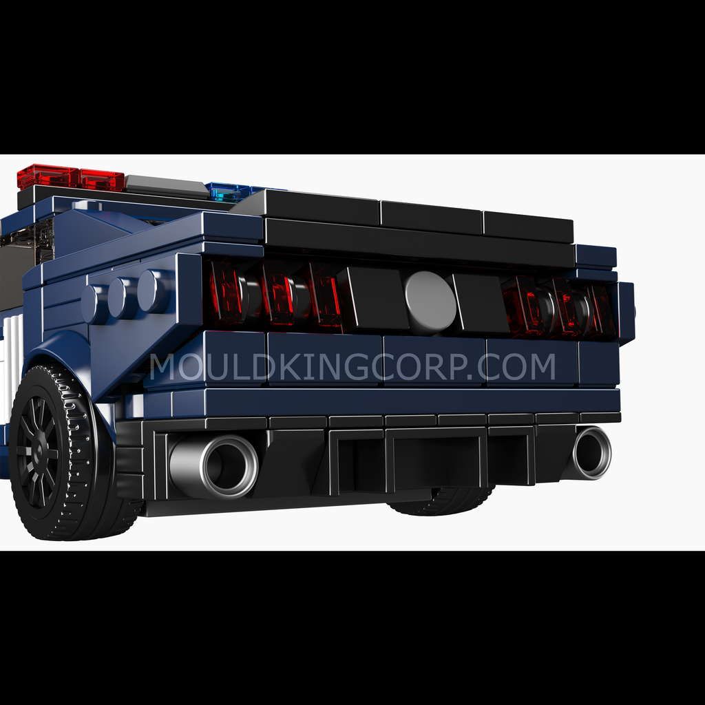 27090 Shelby GT500 Police Car Building Set | 489 Pcs - Image 5 of 6 | TheBrickTube