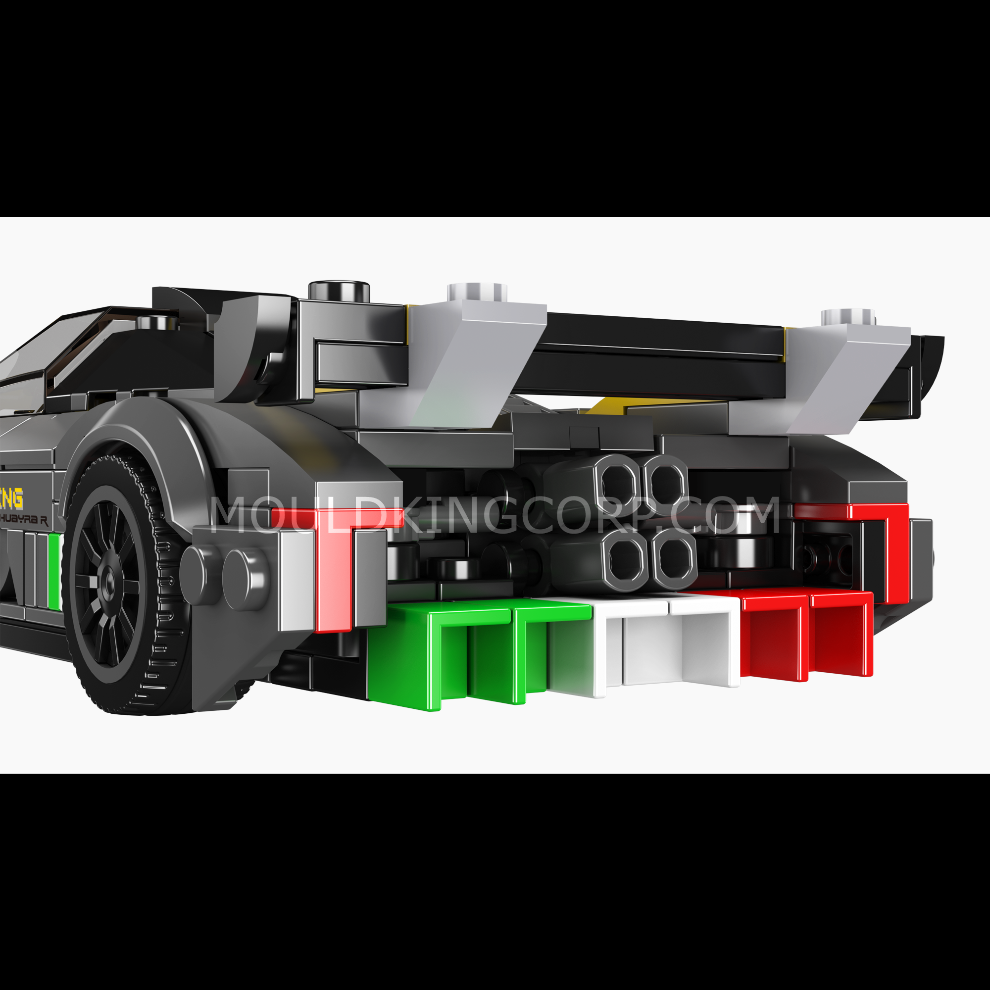 27092 Huayra R Supercar Building Set | 390 Pcs - Image 5 of 6 | TheBrickTube