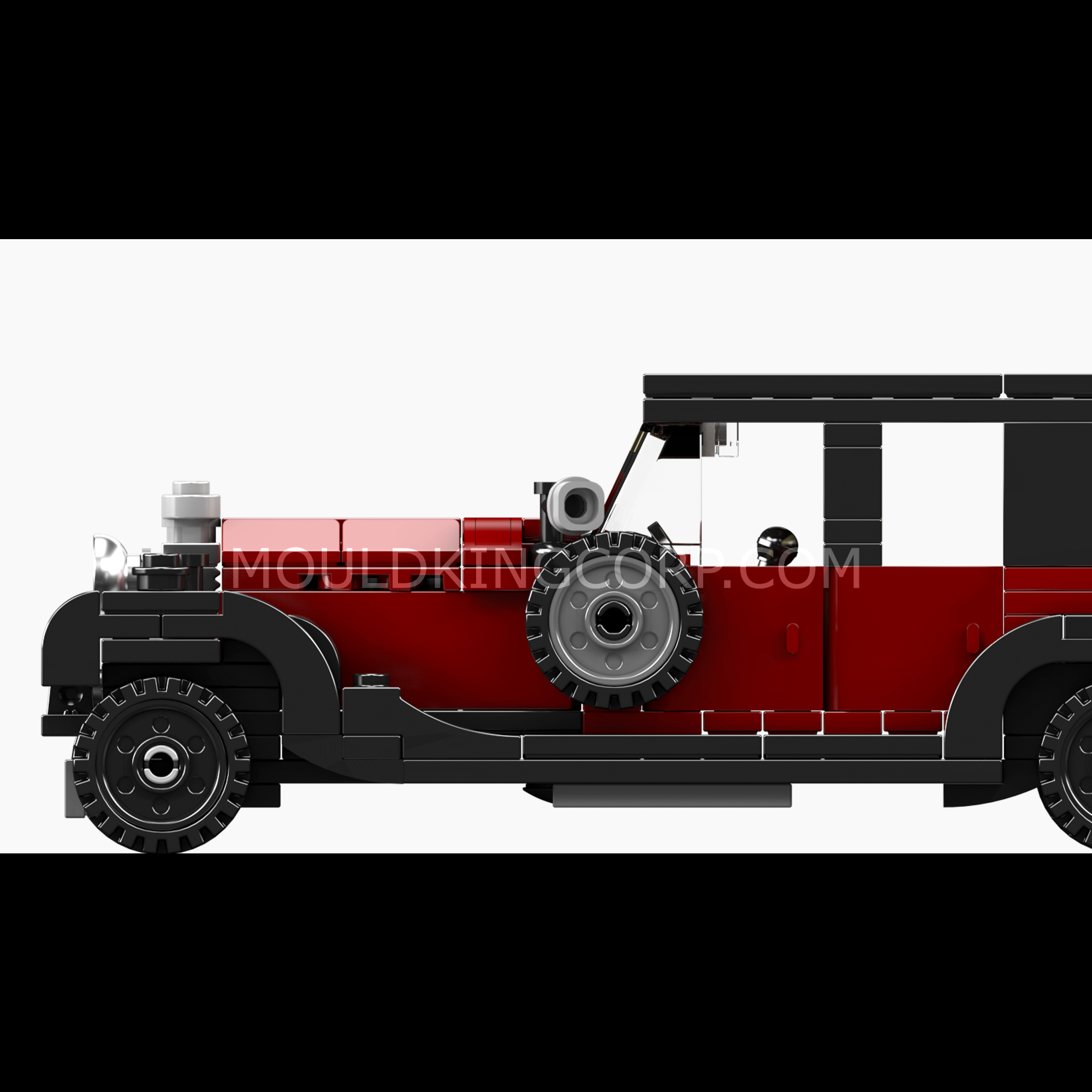 27101 Vintage Super Luxury Car Building Set | 319 Pcs - Image 4 of 6 | TheBrickTube