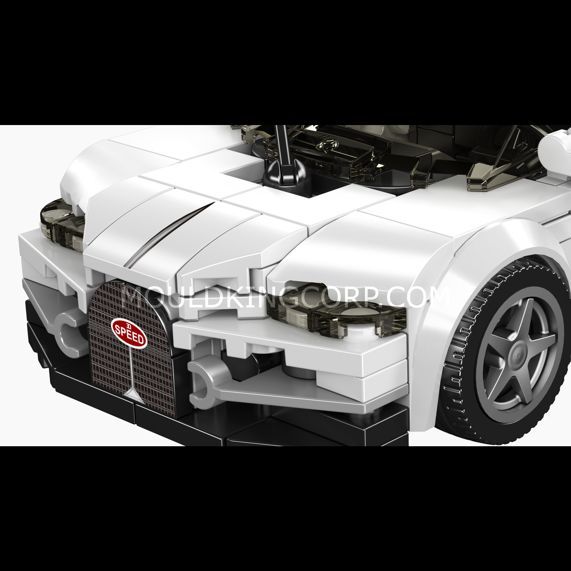 27102 Tourbillon Hybrid Sports Car Building Set | 351 Pcs - Image 3 of 6 | TheBrickTube
