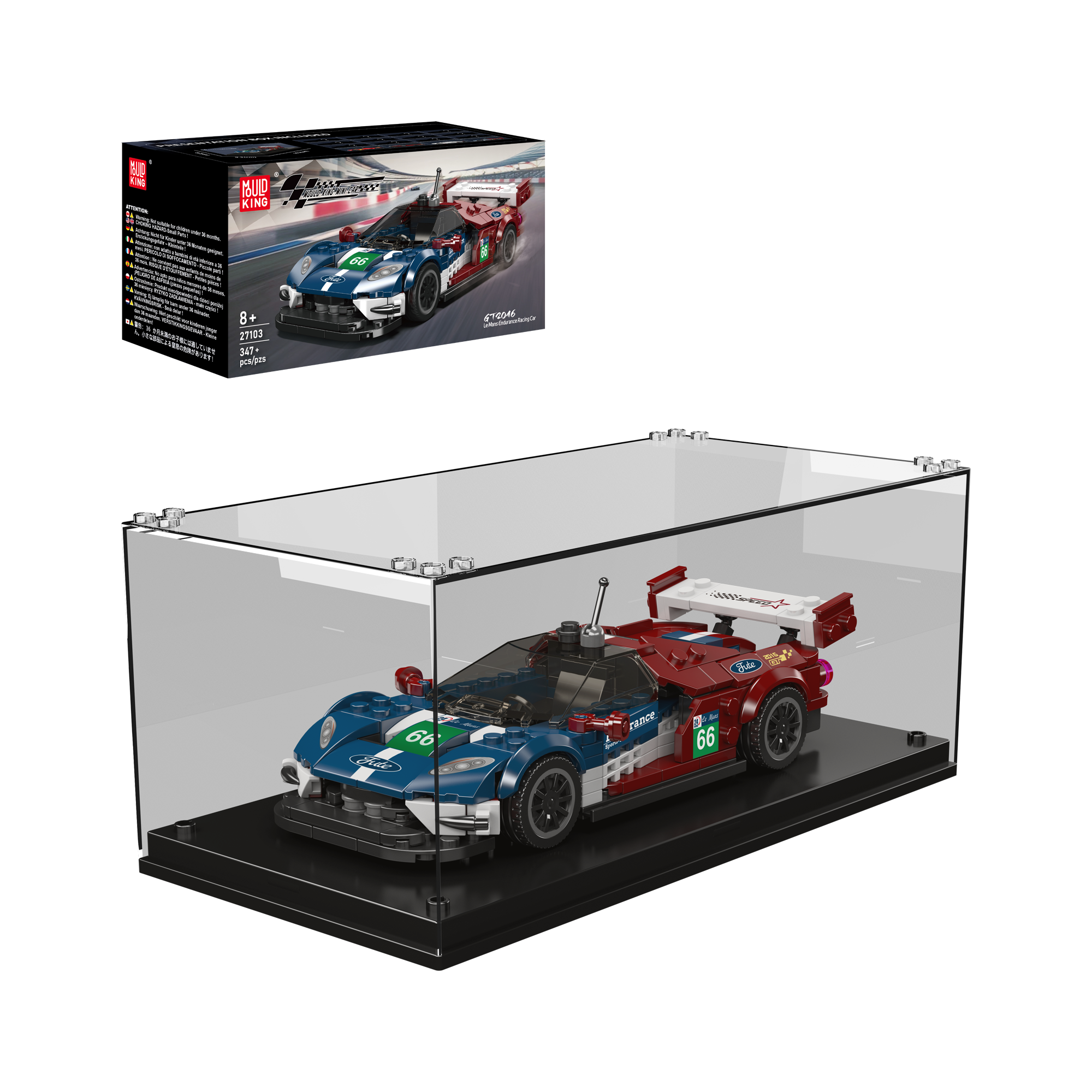 27103 LeMans Endurance Racing Car Building Set | 347 Pcs - Main Image | TheBrickTube