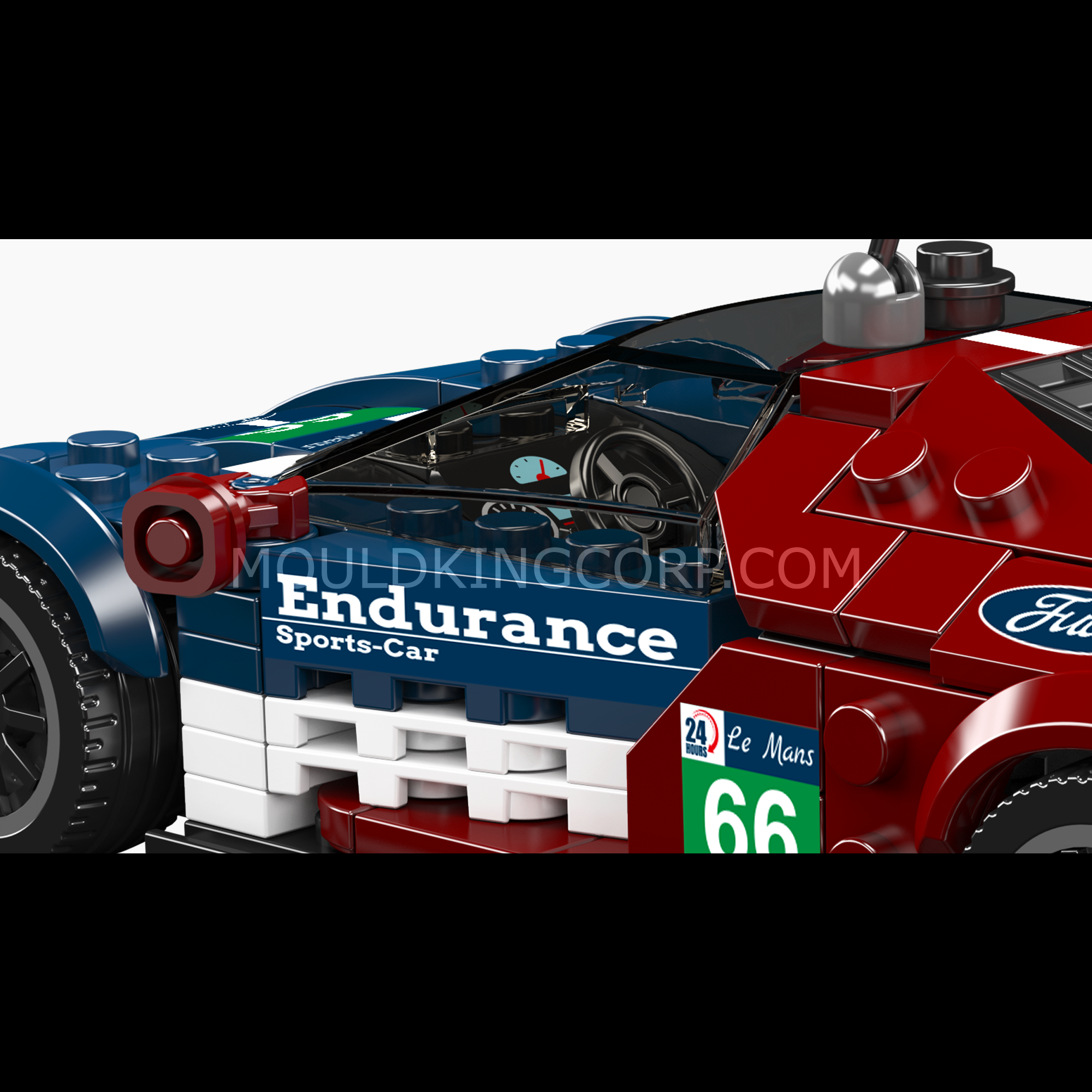 27103 LeMans Endurance Racing Car Building Set | 347 Pcs - Image 2 of 6 | TheBrickTube