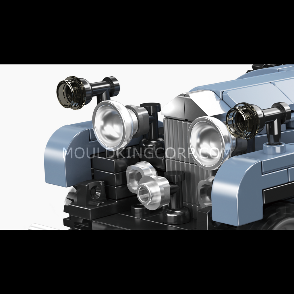 27104 Phantom III Vintage Luxury Car Building Set | 320 Pcs - Image 3 of 6 | TheBrickTube