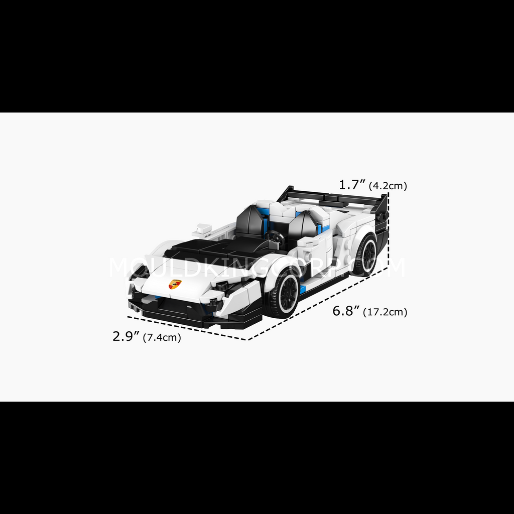 27110 SC20 Speedster Building Set | 395 Pcs - Image 6 of 6 | TheBrickTube