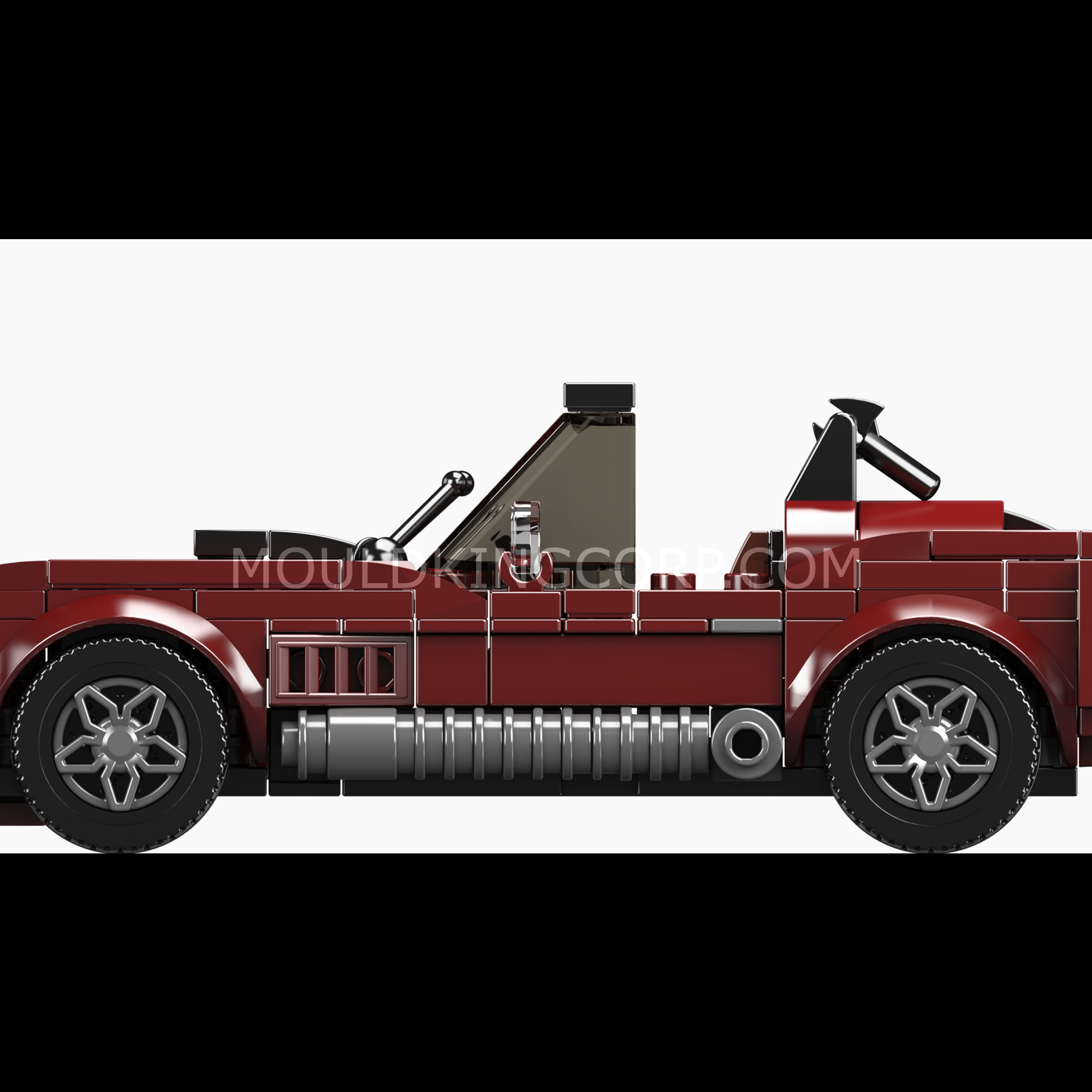 27111 Shelby Cobra 427 Roadster Building Set | 395 Pcs - Image 4 of 6 | TheBrickTube