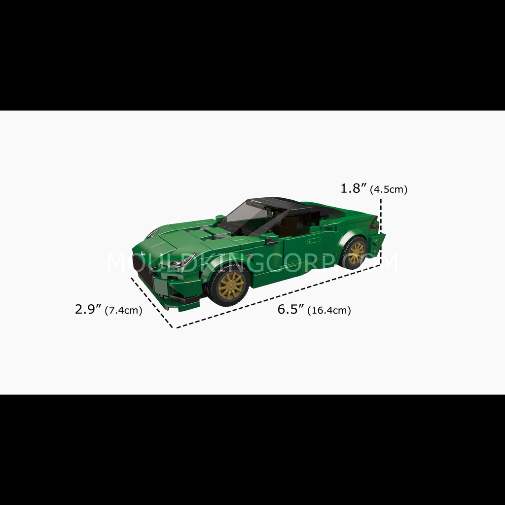 27113 Martin DB12 Car Model Building Set | 375 Pcs - Image 6 of 6 | TheBrickTube