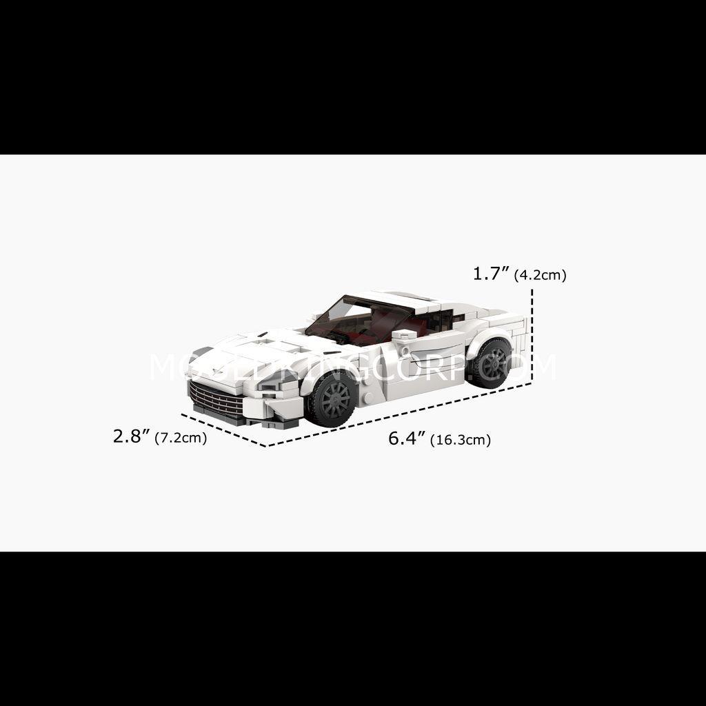 27114 Martin One-77 Car Model Building Set | 334 Pcs - Image 6 of 6 | TheBrickTube