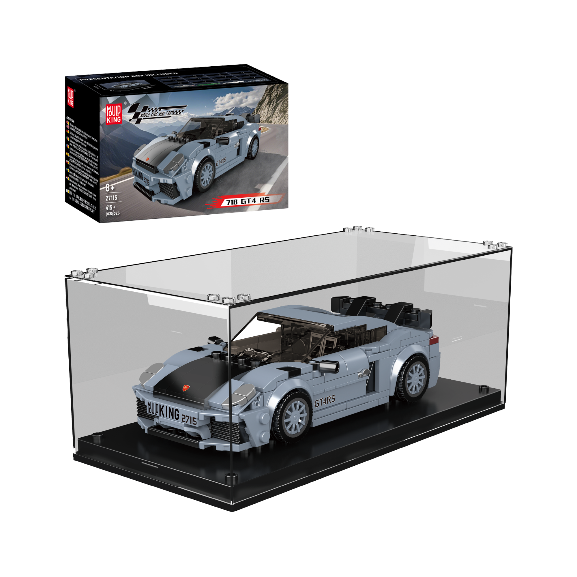 27115 718 GT4 RS Car Model Building Set | 415 Pcs - Main Image | TheBrickTube