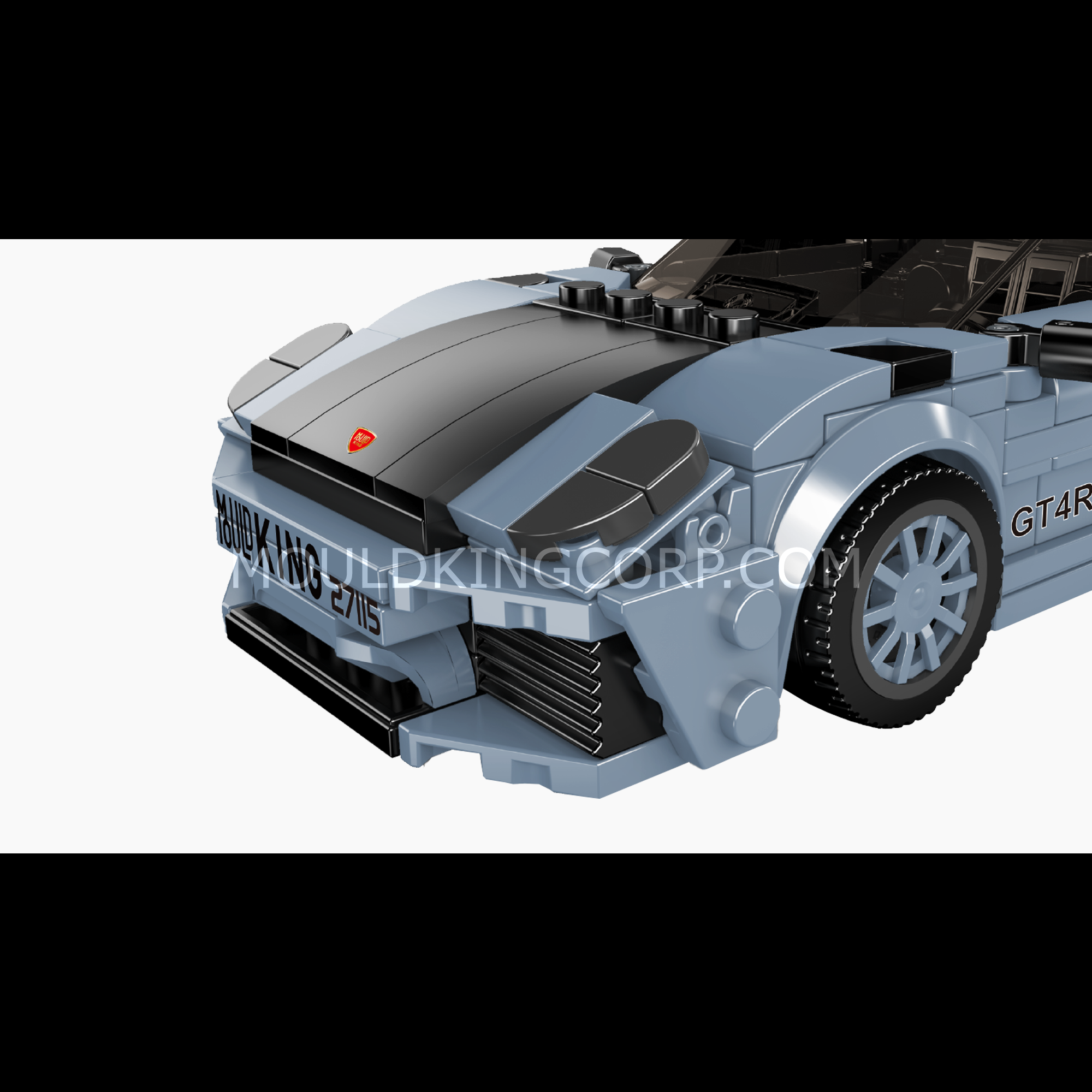 27115 718 GT4 RS Car Model Building Set | 415 Pcs - Image 3 of 6 | TheBrickTube