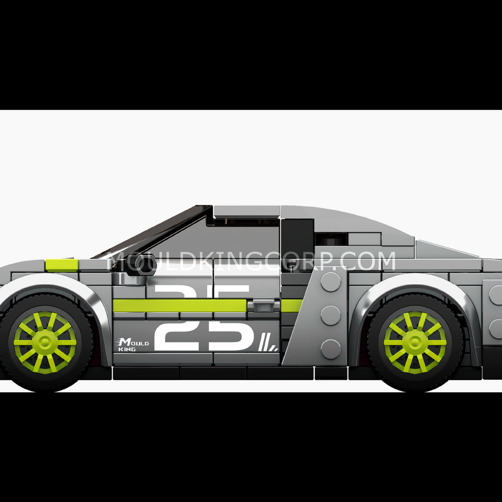 27116 911 GTZ R5 Car Model Building Set | 435 Pcs - Image 4 of 6 | TheBrickTube