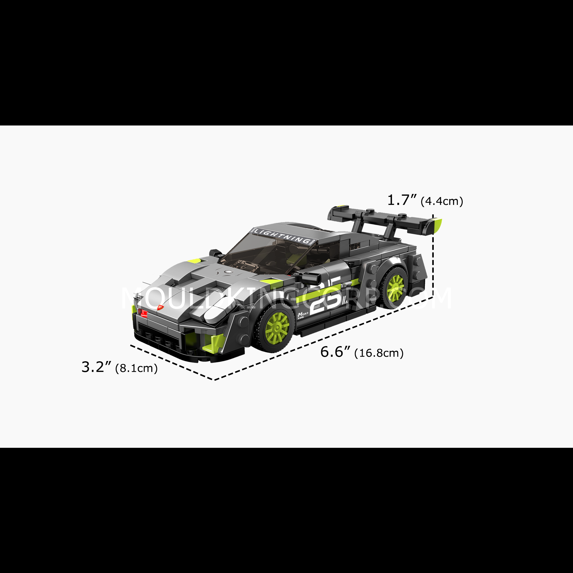 27116 911 GTZ R5 Car Model Building Set | 435 Pcs - Image 6 of 6 | TheBrickTube