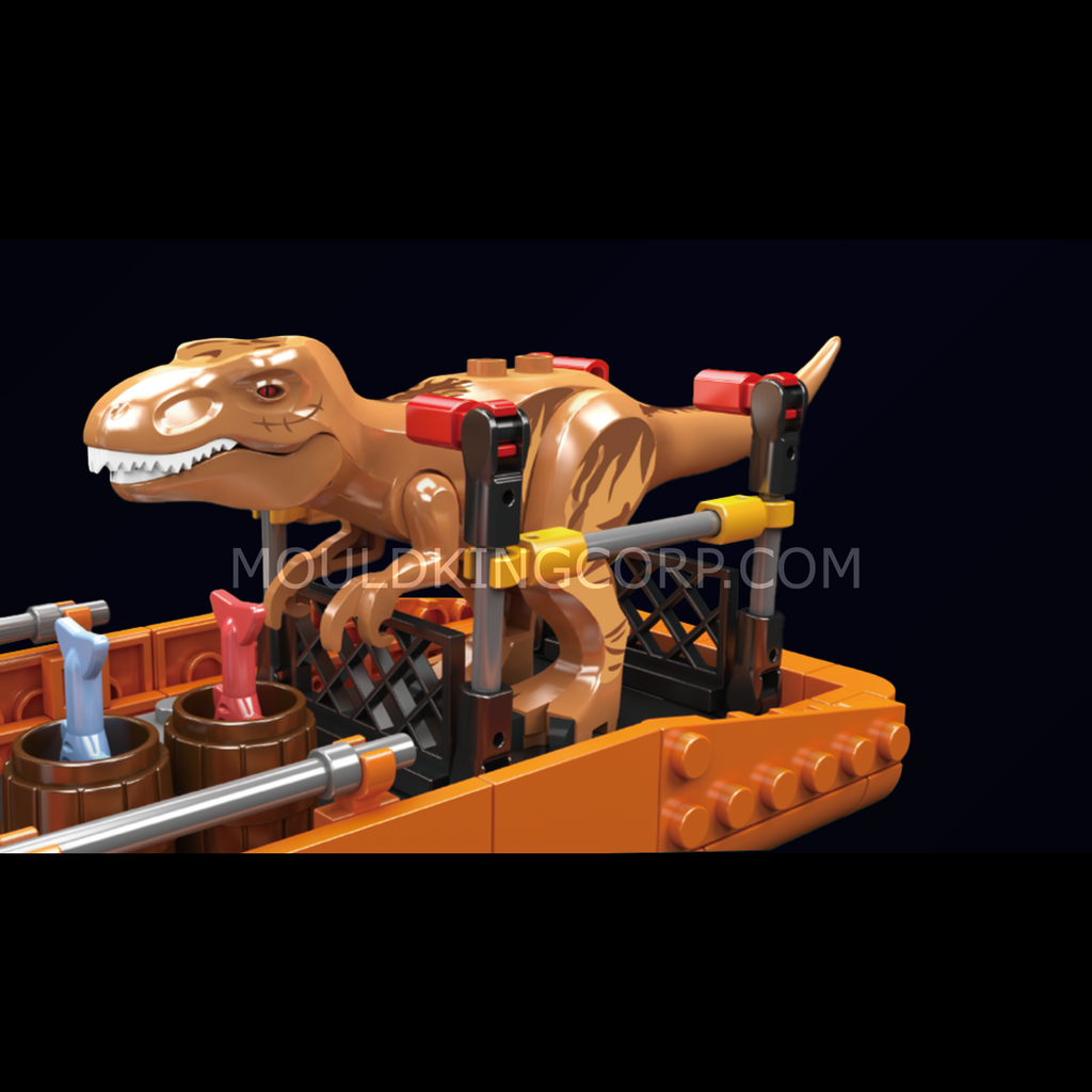 29002 T-Rex Dinosaur Transport Vessel Dino Egg Building Set | 427 Pcs - Image 3 of 4 | TheBrickTube
