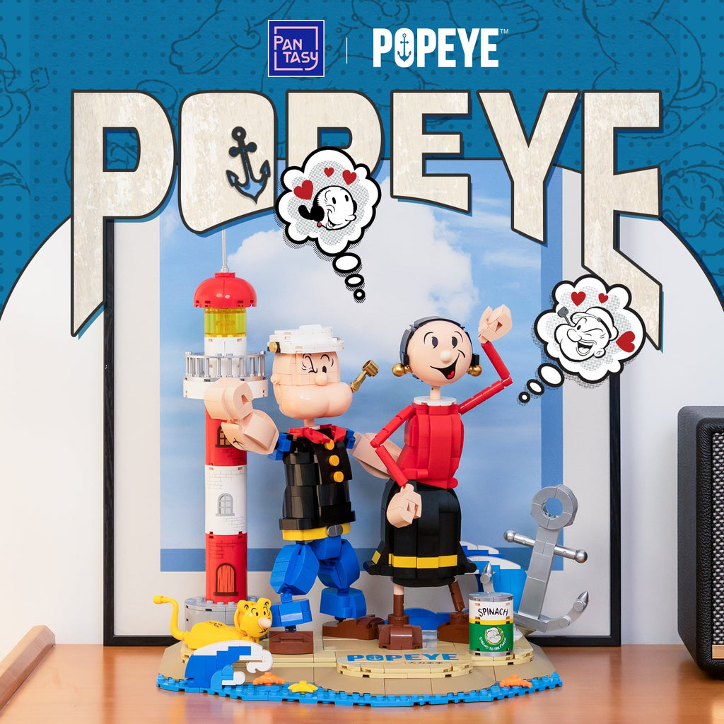 Pantasy Popeye With Olive 86401 - Image 2 of 7 | TheBrickTube