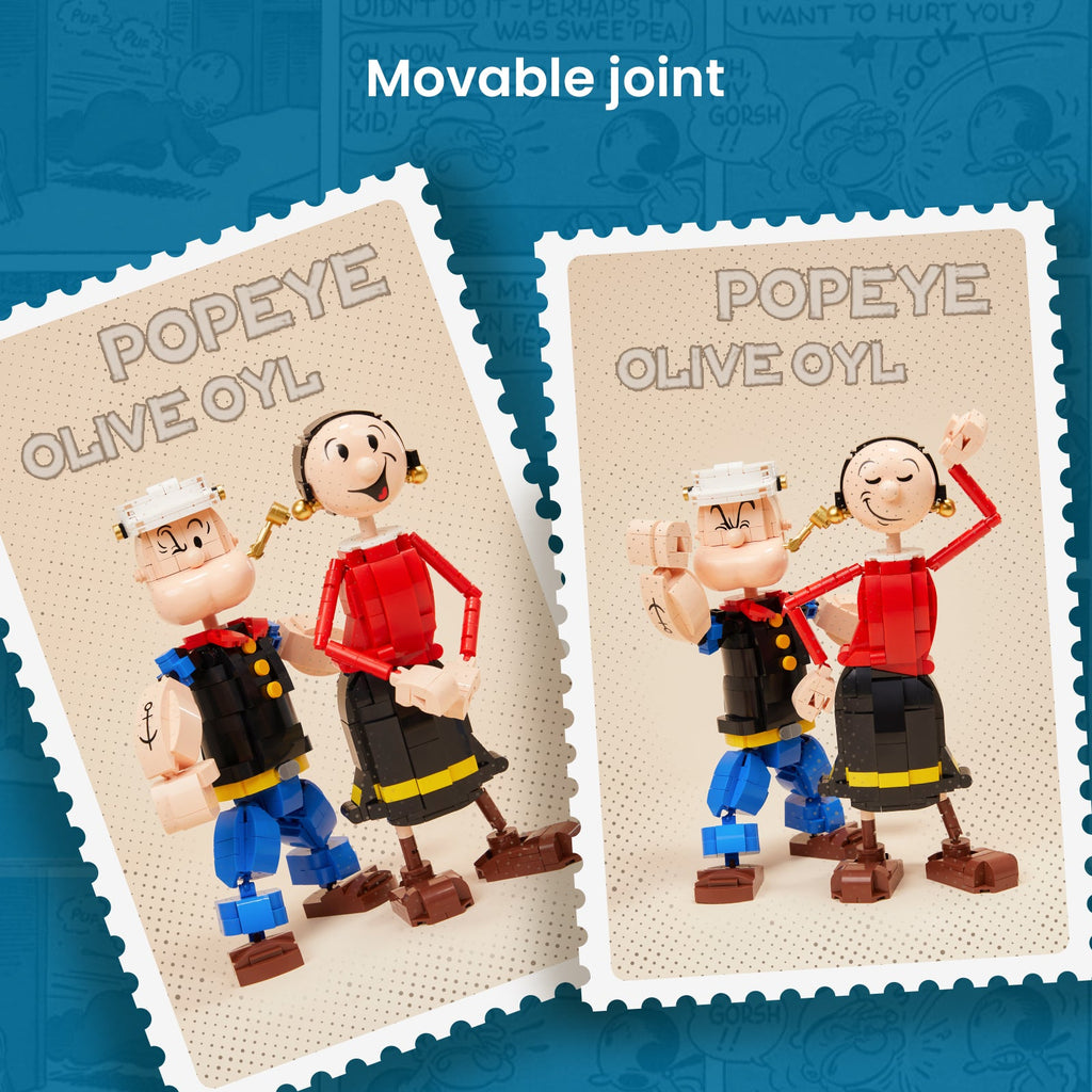 Pantasy Popeye With Olive 86401 - Image 6 of 7 | TheBrickTube