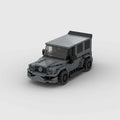 Mercedes-Benz G Wagon G63 brick model - front angle view - TheBrickTube