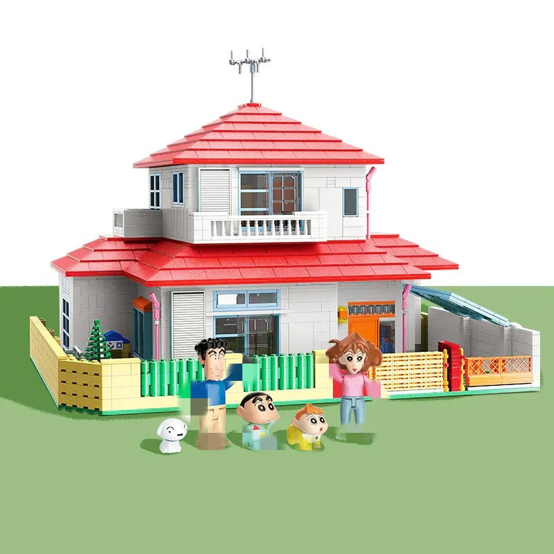 K20612 The Crayon Shin-chan House | Brick Building Set - Image 2 of 8 | TheBrickTube